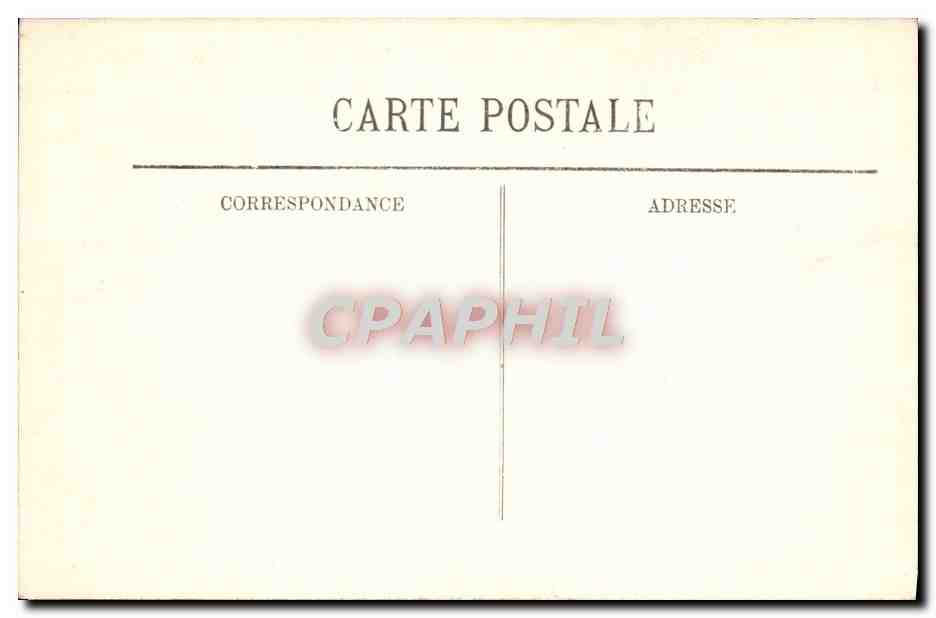 CPA Inondatons De Paris Cours La Reine — Rückseite