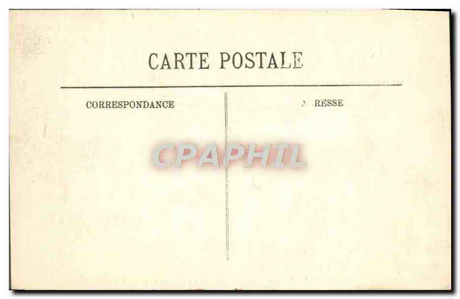 Überschwemmungen in Paris (Januar 1910) — La Rue de Lille — LL. — Nr. 214 — Rückseite