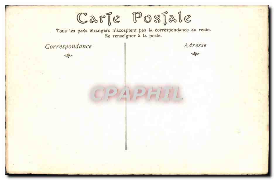 CPA ancien Paris Les Fenetres D'Apres Un Dessin De Auguste Saint Aubin — Verso