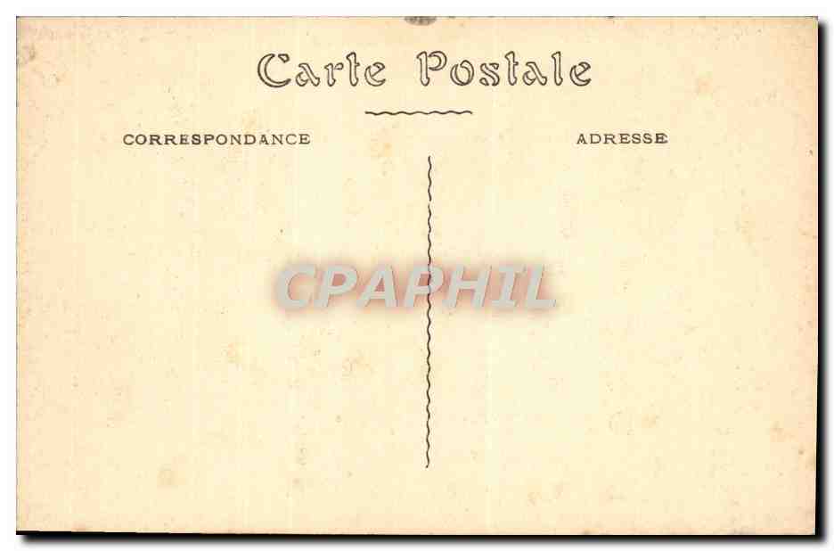 CPA Paris Le Pantheon — Verso