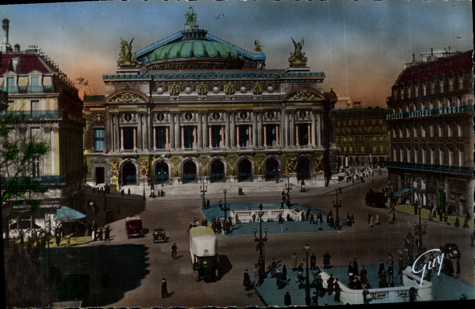 CPM Paris Et Ses Merveilles Place De L'Opera