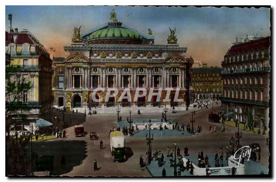 CPM Paris Et Ses Merveilles Place De L'Opera
