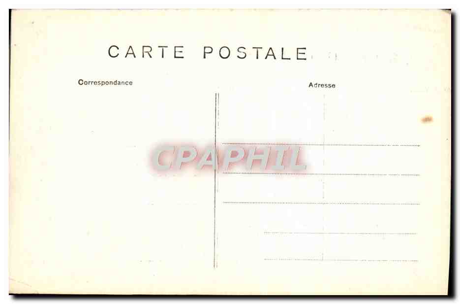 CPA Antiquite  — Verso