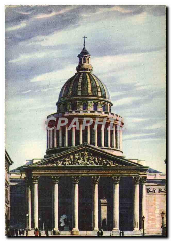 CPA Paris En Flanant Le Patheon 