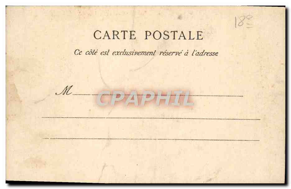 CPA Versailles Parc Du Petit Trianon Le temple de l'amour — Rückseite