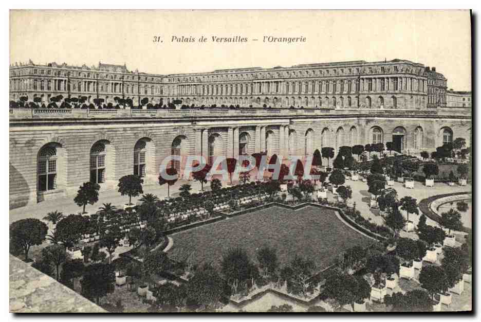 CPA Palais De Versailles L'Orangerie