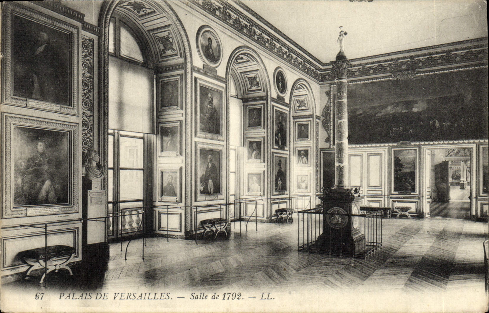 Palais de Versailles — Salle de 1792 — LL. — N° 67