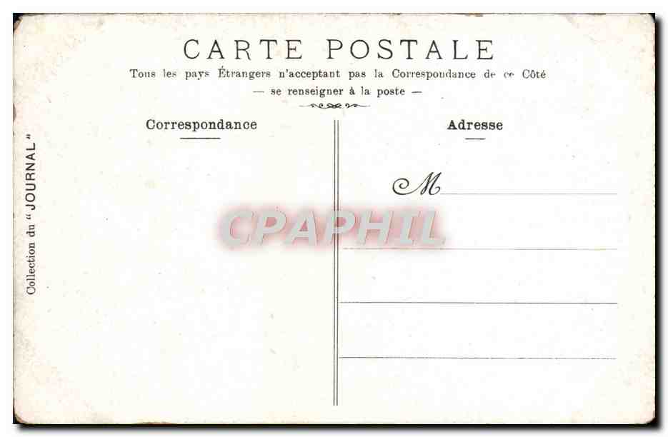 CPA Versailles Le Parc Bassin De Latone — Verso