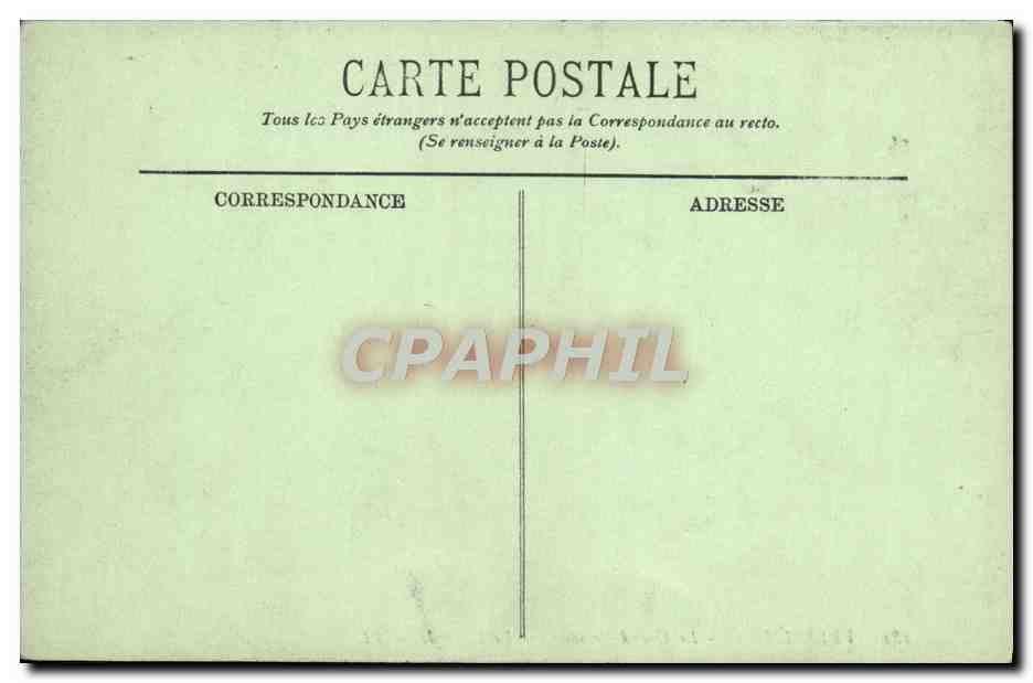 CPA Versailles Le Grand Trianon Le Peristyle — Verso