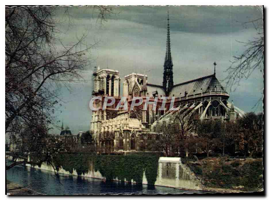 CPM Paris L'Abside De Notre Dame