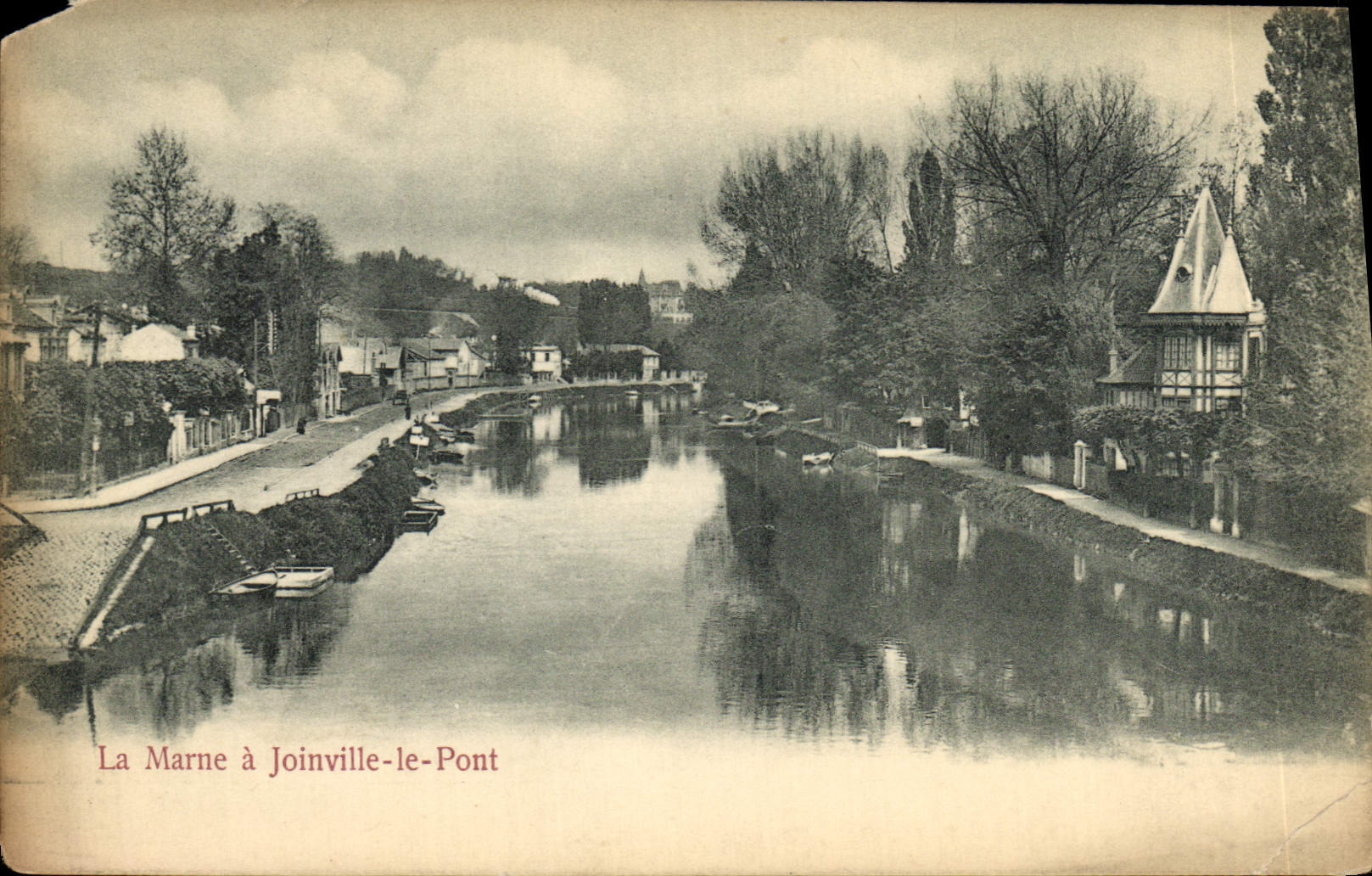 CPA La Marne A Joinville Le Pont