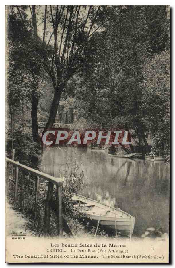 CPA Les Beaux Site De La Marne Creteil Le Petit Bras