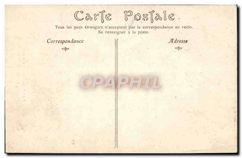 CPA Paris Theatre Francais Medaillon De Corneille APr Denis Puech — Rückseite