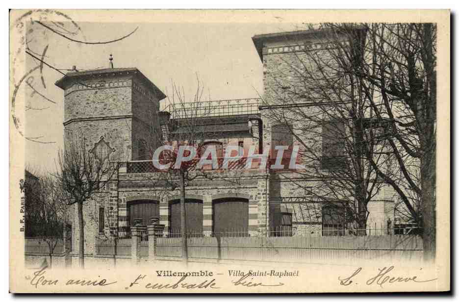 CPA Villemomble Villa Saint Raphael