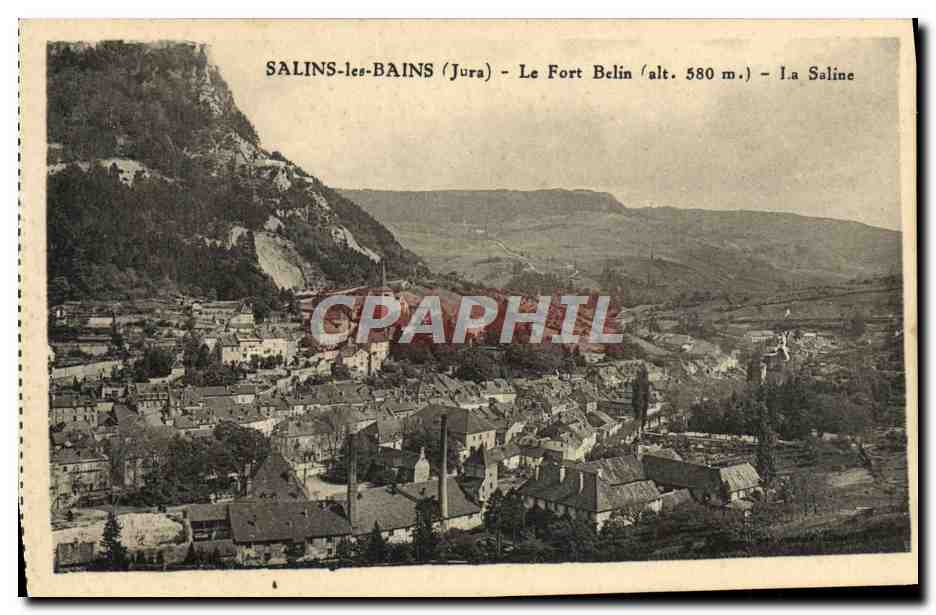 CPA Salins Les Bains La Fort Belin La Saline