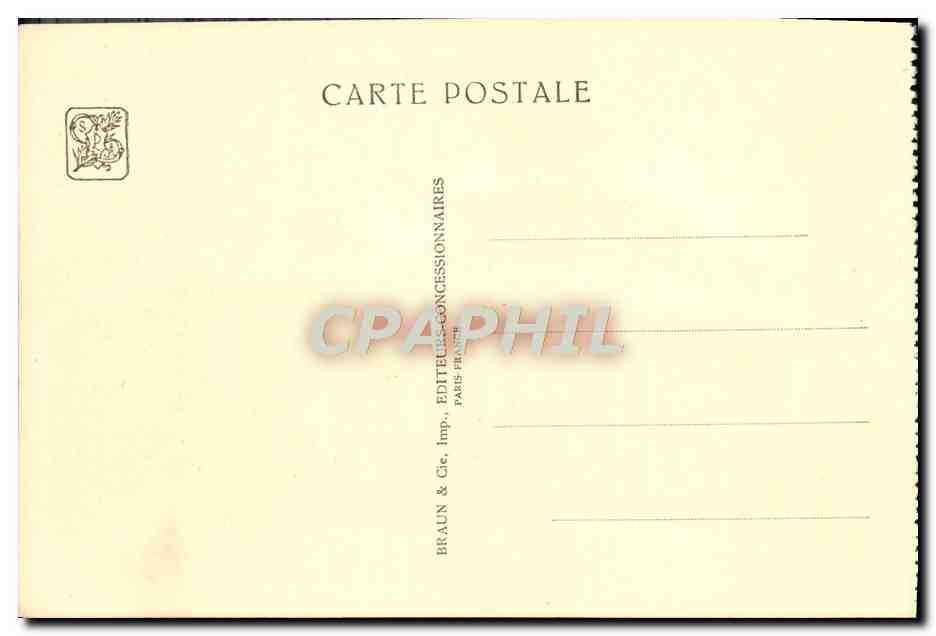 Madagaskar — Hauptfassade — Internationale Kolonialausstellung — Paris 1931 — Rückseite