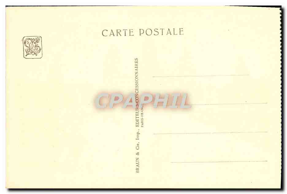 Pavillon des Missions Protestantes — Exposition Coloniale Internationale — Paris 1931 — H. Chauquet, Architecte D.P.L.G. — Reverso