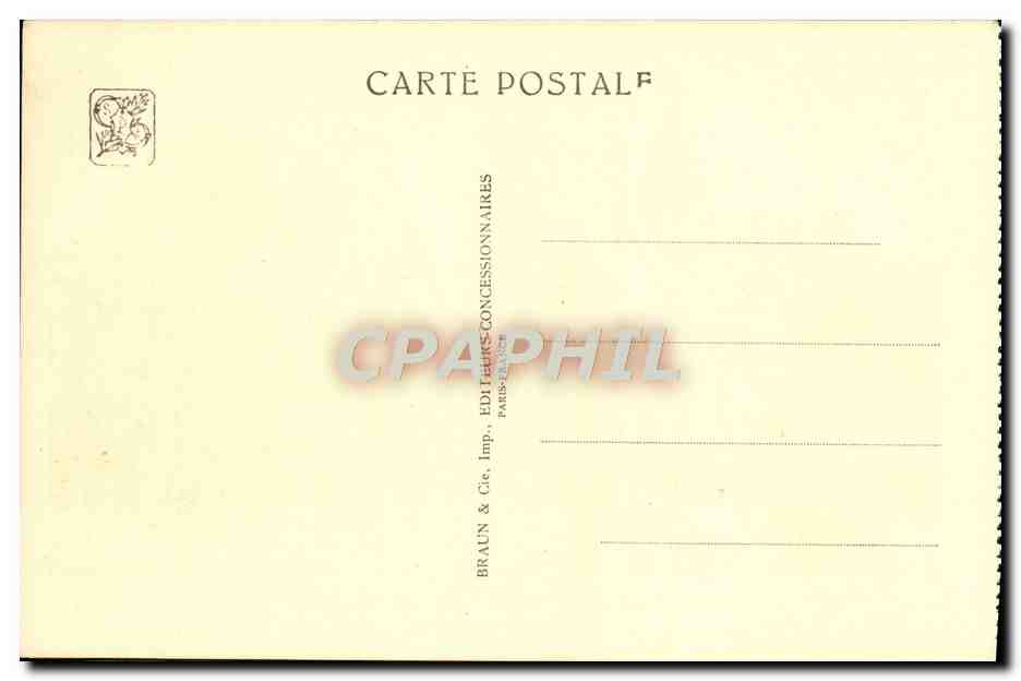 CPA Exposition Coloniale Internationale Paris 1931 Temple d'Angkor Vat — Rückseite