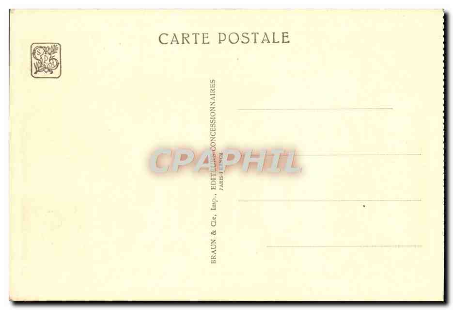 Exposition Coloniale Internationale — Paris 1931 — Section de l'Indochine — Pavillon du Cambodge — Groslier et Blanche, Archy — Rückseite
