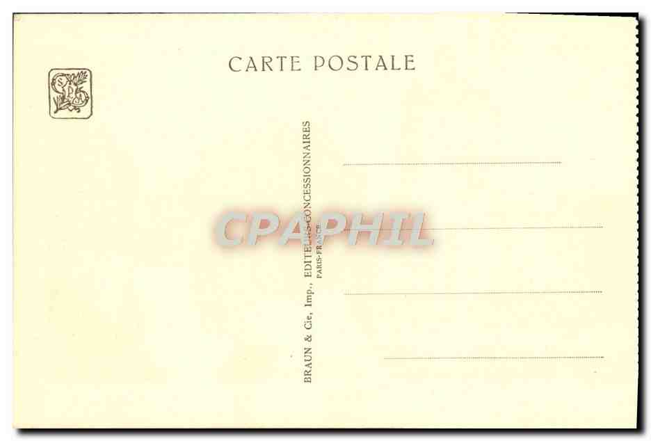 CPA Exposition Coloniale Internationale Paris 1931 Section de l'Indochine Pavillon de l'Annam — Rückseite