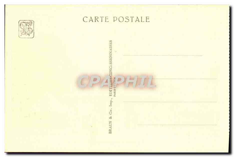 CPA Exposition Coloniale Internationale Paris Palais De l'AOF Le Palais Vu De La Terrasse du restaurant — Rückseite