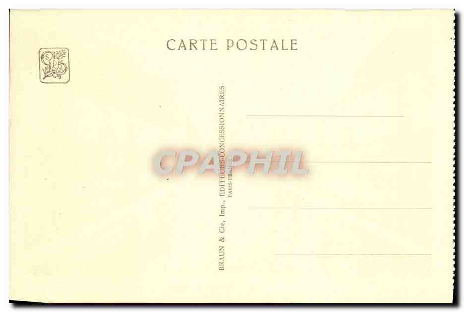 CPA Exposition Coloniale Internationale Paris Section Tunisienne Vue Sur La place Publique Le cafe Maure — Rückseite
