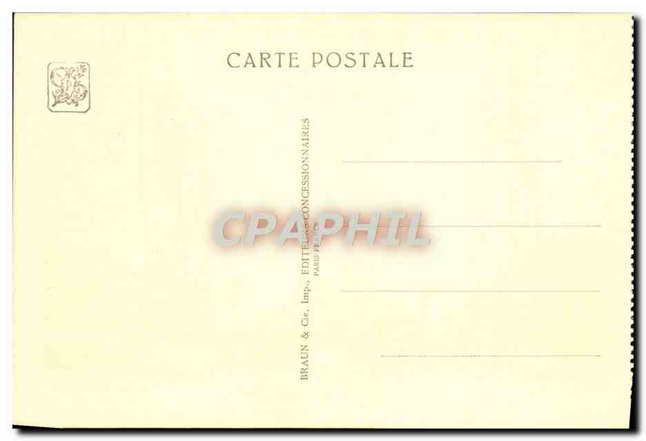CPA Exposition Coloniale Internationale Paris 1931 Algerie Pavillon Cote Sud Algerien — Verso