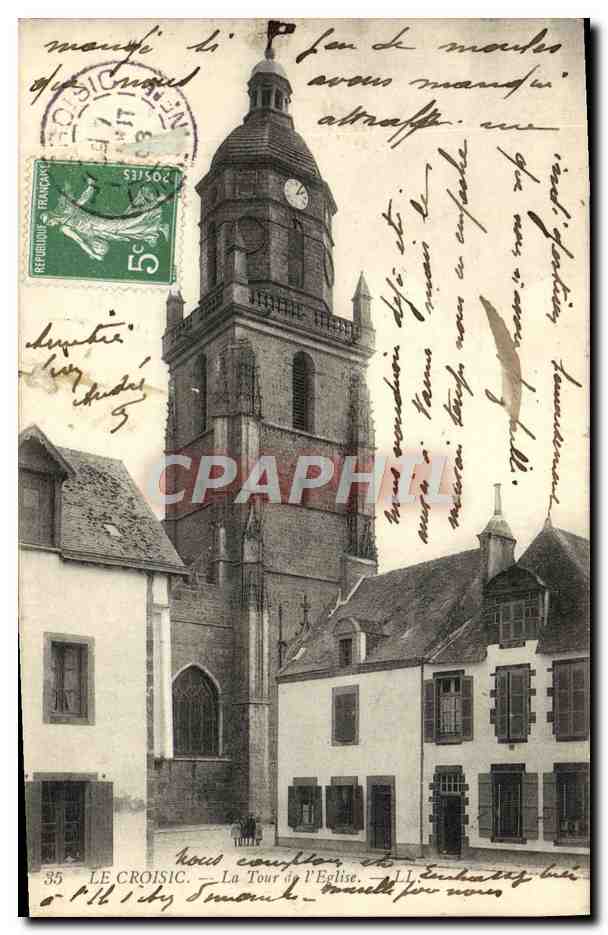 CPA Le Croisic La Tour De l'Eglise