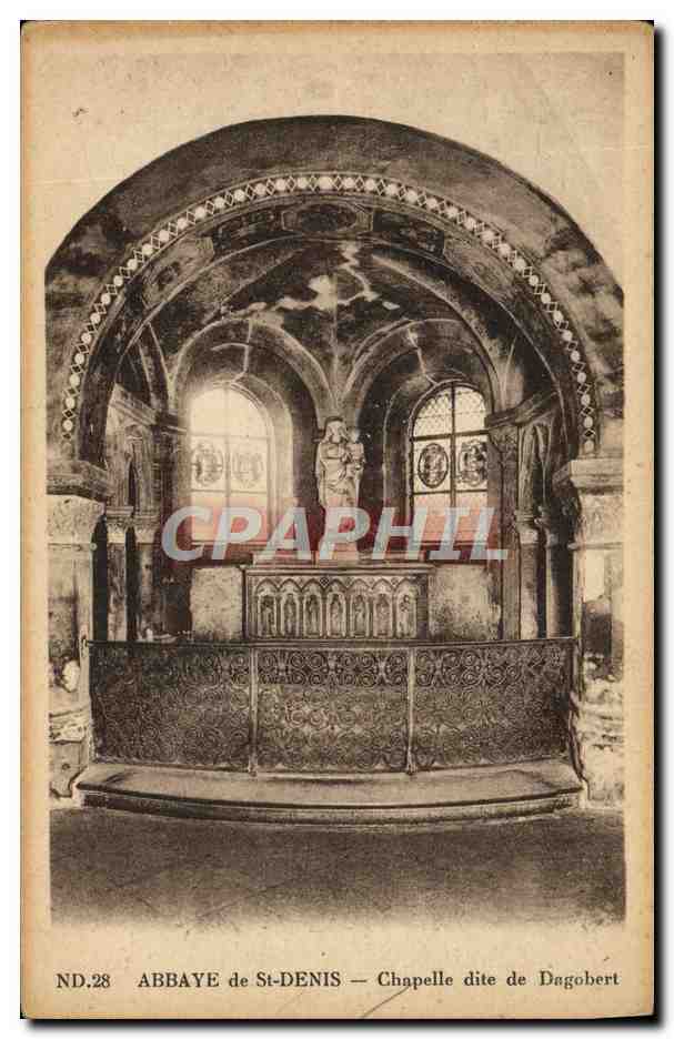 Abbaye de St-Denis — Chapelle dite de Dagobert — ND.28