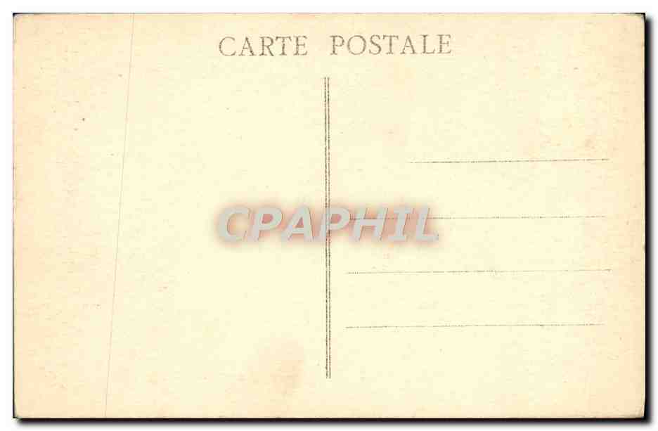 Paris — Perspective de la Seine de la Concorde à l'Île Saint-Louis — cliché de la Compagnie Aérienne Française — Rückseite