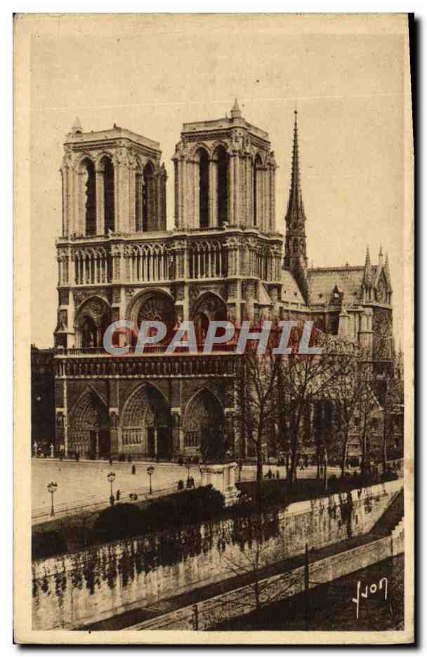 CPA Paris En Flanant Notre Dame 