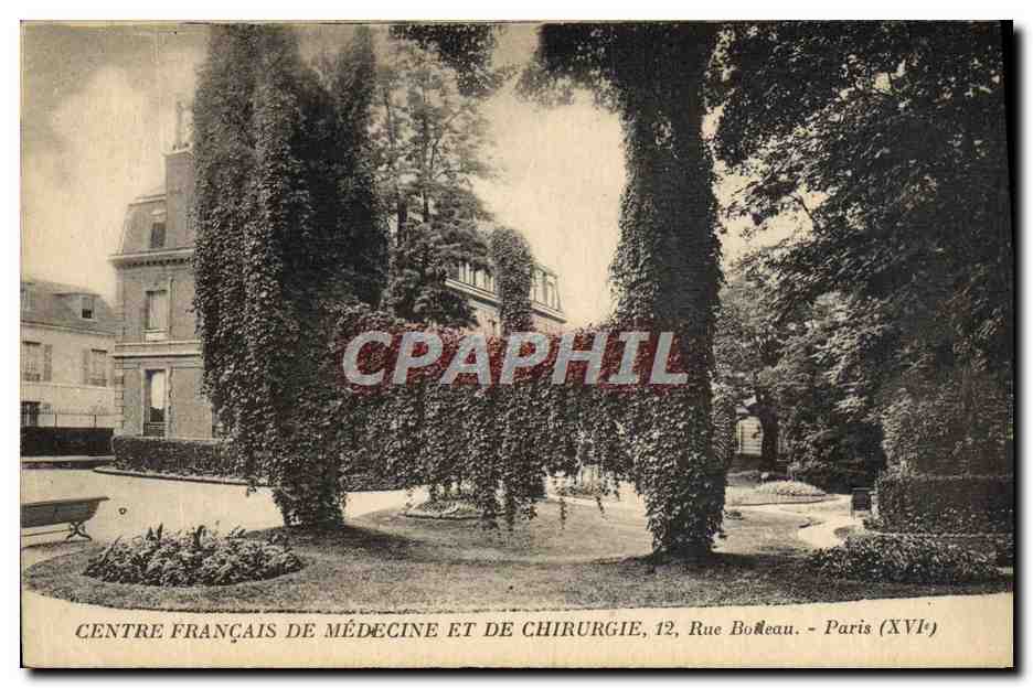 CPA Centre Francais De Medecine Et De Chirurgie Rue Boileau Paris