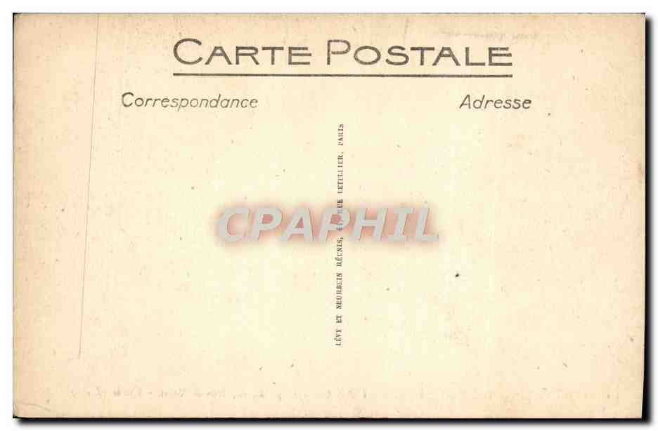CPA Centre Francais De Medecine Et De Chirurgie Rue Boileau Paris — Rückseite