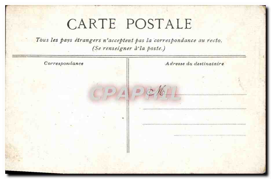 Mont-Saint-Michel — Fragmento del lato nord-est — L.N.V.S.C. — Verso