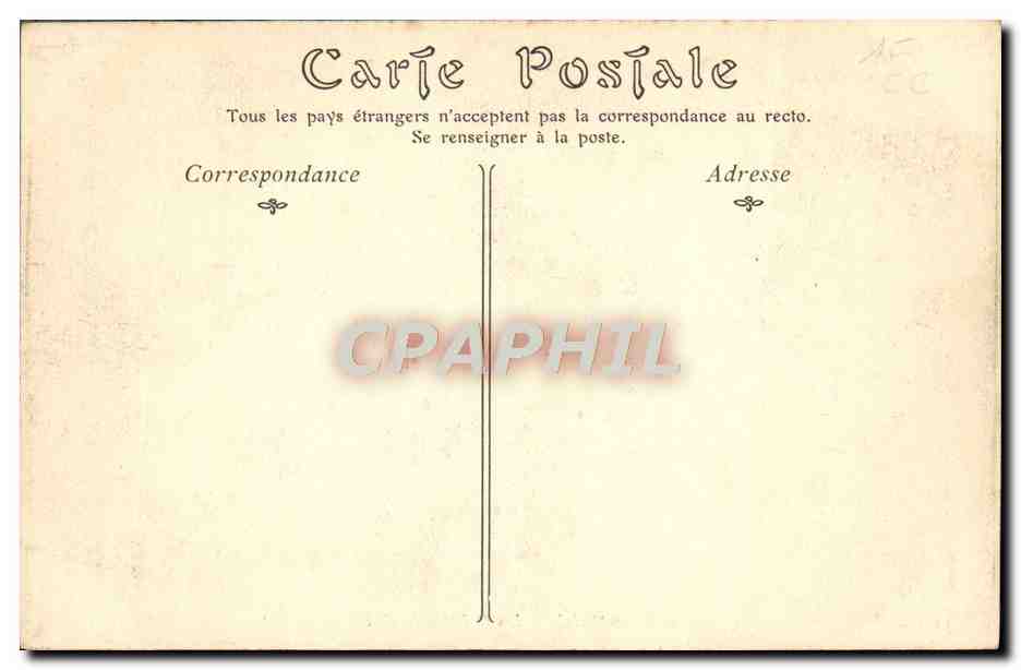 CPA Abbaye Du Mont Saint Michel Les Galeries du cloitre — Verso