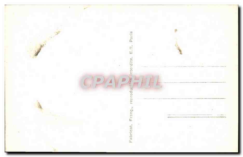 CPM Paris Notre Dame — Verso