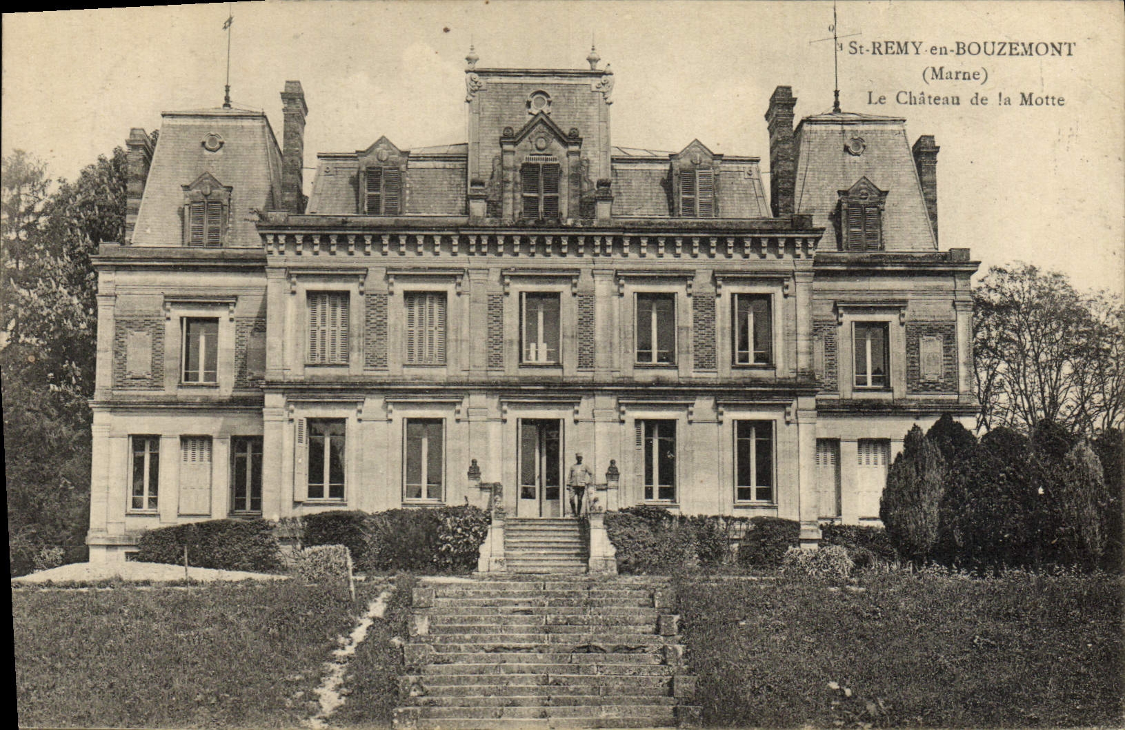 St-REMY-en-BOUZEMONT — Le Château de la Motte — éditeur inconnu, n° de série non visible