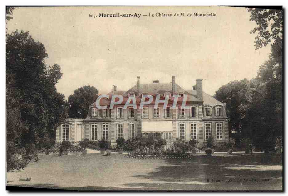 ÉPERNAY — Vue générale — Éditeur : France, phot. à Ay — n° 18 — Rückseite