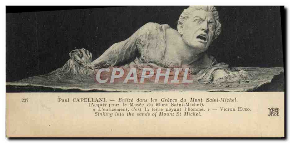Paul Capellani — Enlizé dans les Grèves du Mont Saint-Michel — Imp. Grézieux, Paris
