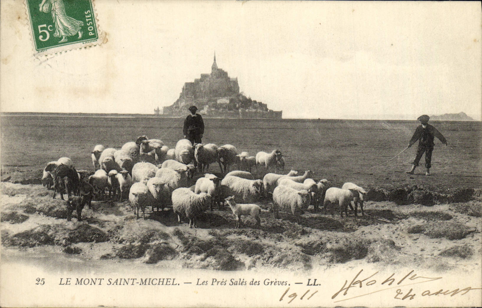 Le Mont Saint-Michel — Les Prés Salés des Grèves — LL. Kohler