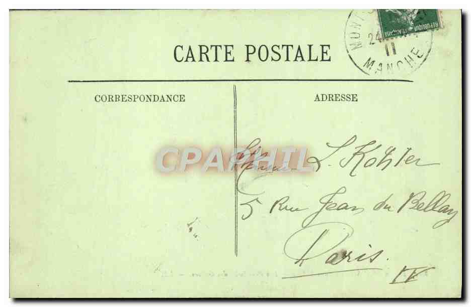 Le Mont Saint-Michel — Les Prés Salés des Grèves — LL. Kohler — Verso