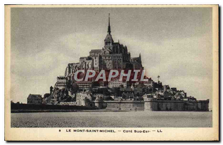 Le Mont-Saint-Michel — Côté Sud-Est — LL — n°5