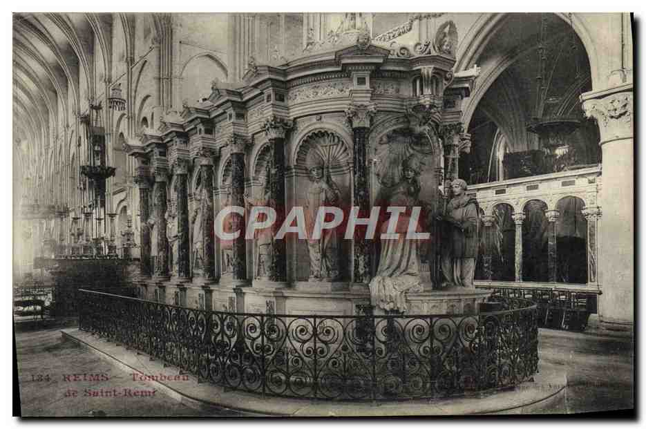 CPA Reims Tombeau De Saint Remi