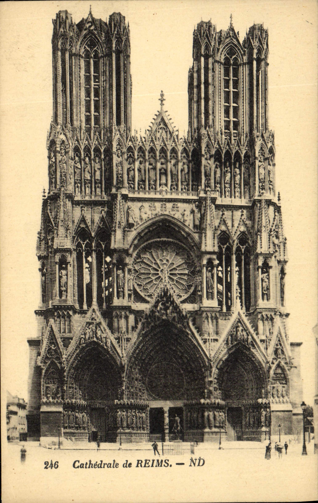Cathédrale de Reims — ND — 246