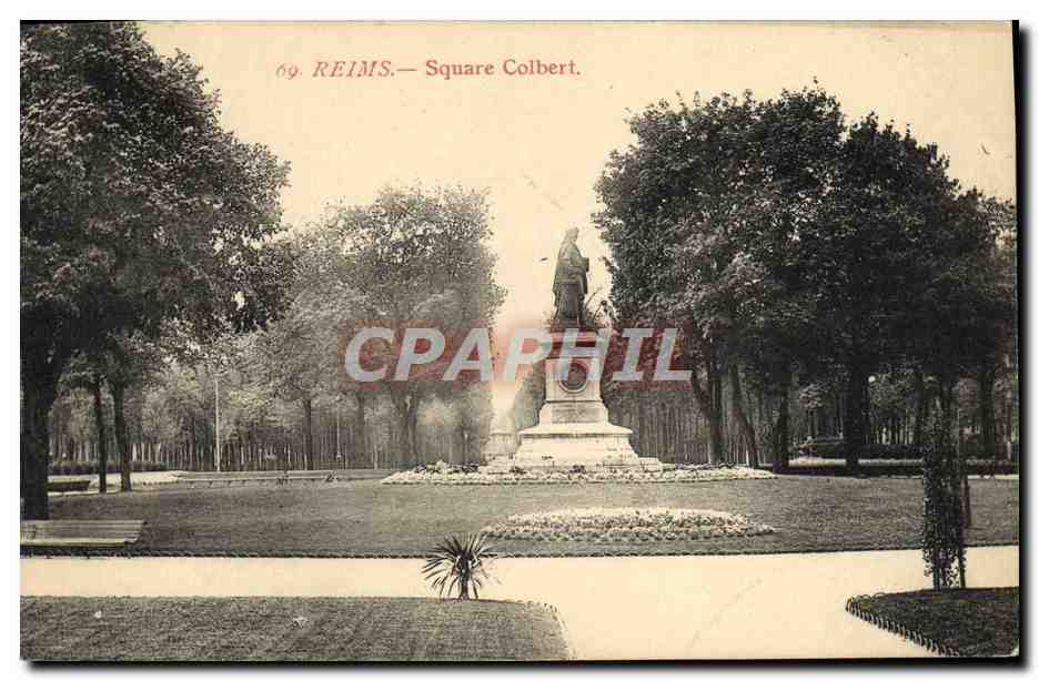 CPA Reims Square Colbert