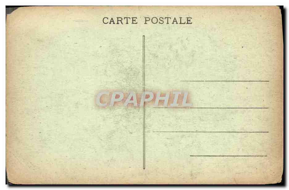 CPA Reims Jardin Colbert — Back