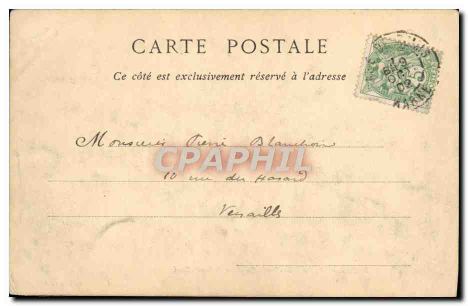CPA Reims Eglise Saint Remi Tombeau De Saint Remi — Verso