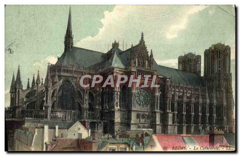 Reims — Die Kathedrale — LL. — Nr. 96