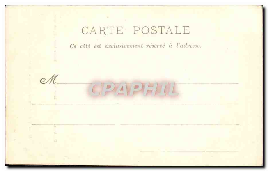 CPA Cathedrale De Reims Porte Saint Sixte — Verso