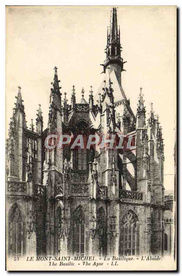 Mont-Saint-Michel - La Basilica - L'Abside - LL